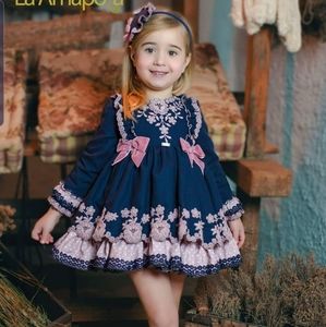 La Amapola Spanish Dress Size 4 Toddler